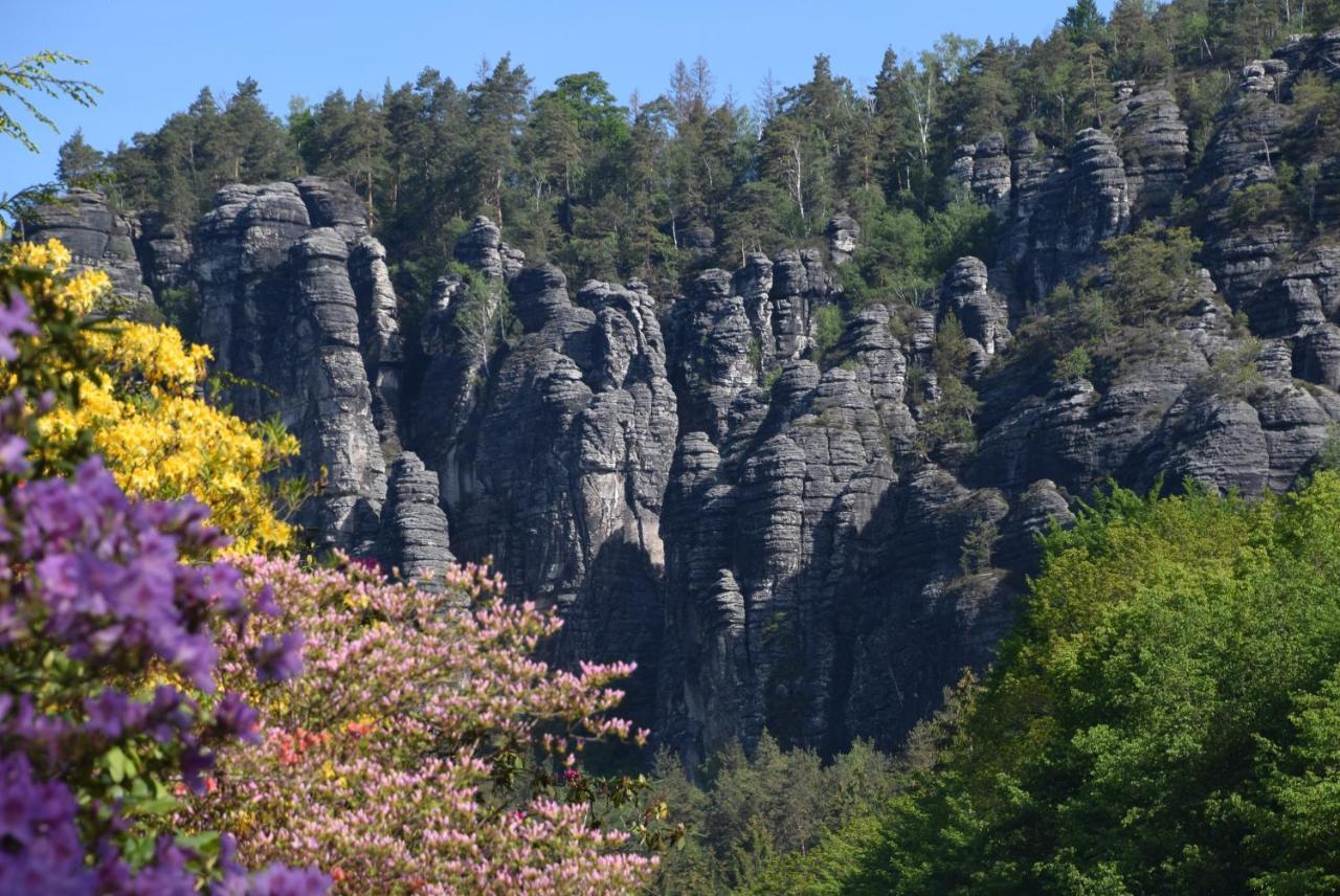 Cosis Ferienwohnung Hohnstein Buitenkant foto