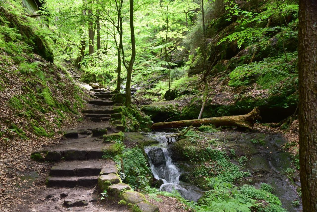 Cosis Ferienwohnung Hohnstein Buitenkant foto