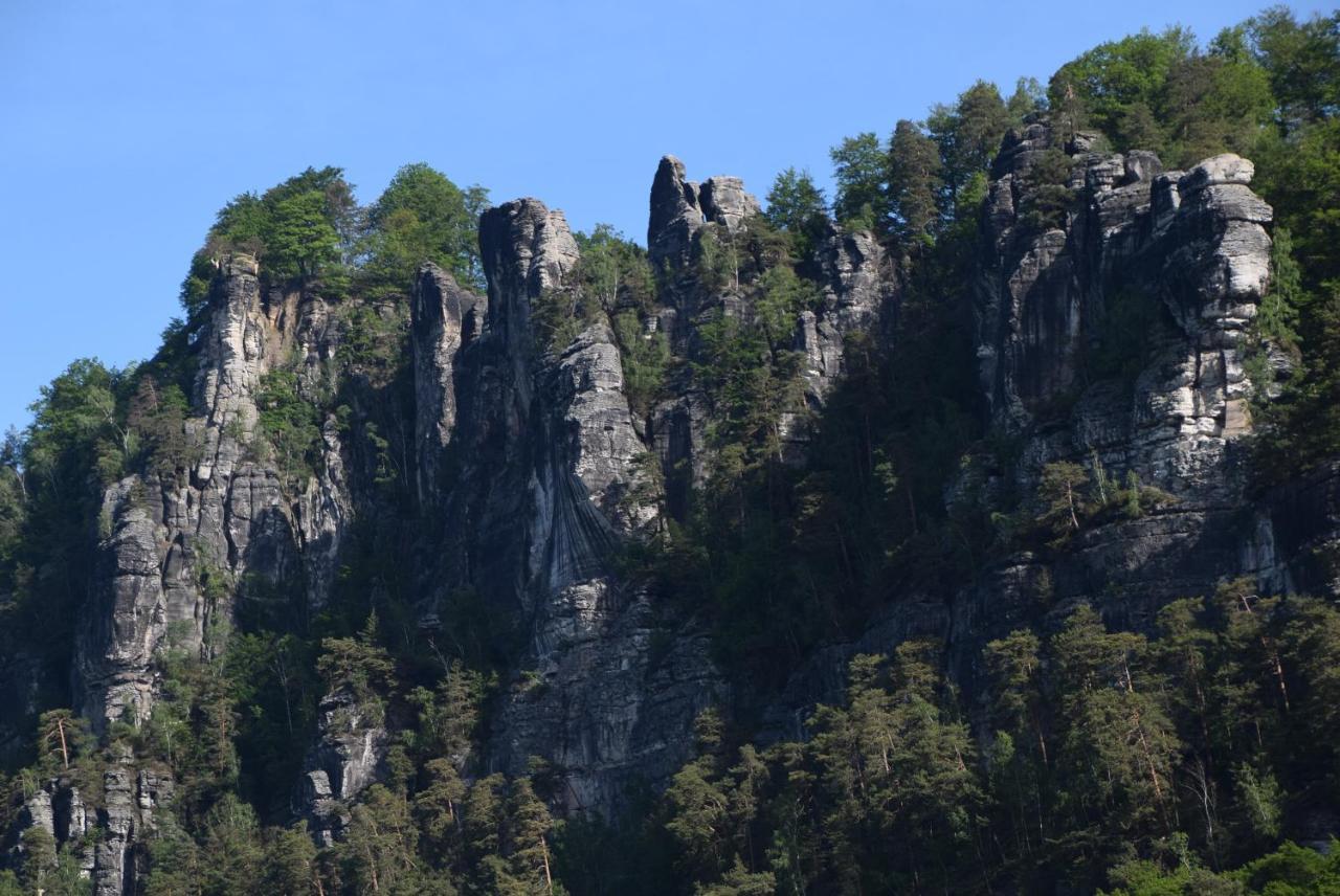 Cosis Ferienwohnung Hohnstein Buitenkant foto